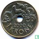 Noorwegen 1 krone 2000 - Afbeelding 1