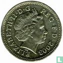 Verenigd Koninkrijk 1 pound 2003 "Royal Arms" - Afbeelding 1