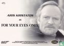 Aris Kristatos in For Your Eyes Only - Afbeelding 2