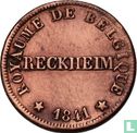 België 5 centimes 1841 Monnaie Fictive, Reckheim - Afbeelding 1
