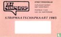 Stripmaatschapkaart 1985 - Image 2