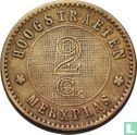 België 2 centimes ND (1886-1927) Rijksweldadigheidskolonies Hoogstraten en Merksplas - Afbeelding 1