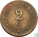 België 2 centimes ND (1886-1927) Rijksweldadigheidskolonies Hoogstraten en Merksplas - Afbeelding 2