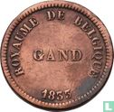 België 25 centimes 1833 Monnaie Fictive, Gent - Image 1