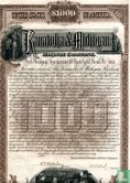 Kanawha & Michigan Railway Company, Gold Bond Certificate, 1890 - Afbeelding 1
