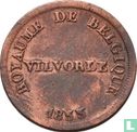 België 5 centimes 1833 Monnaie Fictive, Vilvoorde - Image 1