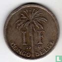 Belgian Congo 1 franc 1930 - Image 1