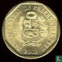 Peru 10 céntimos 2002 - Afbeelding 1