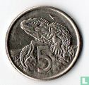 Nieuw-Zeeland 5 cents 1996 - Afbeelding 2