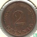 Allemagne 2 pfennig 1961 (G) - Image 2