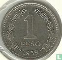 Argentine 1 peso 1959 - Image 1