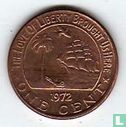Libéria 1 cent 1972 - Image 1