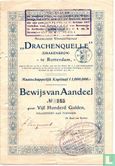 NV "Drachenquelle", Bewijs van aandeel groot vijf honderd gulden, 1903 - Image 1