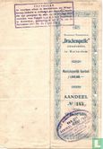 NV "Drachenquelle", Bewijs van aandeel groot vijf honderd gulden, 1903 - Bild 2