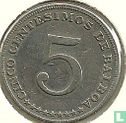 Panama 5 centésimos 1968 - Image 2