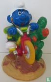 Smurf on BMX-bike - Image 2