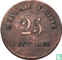 België 25 centimes 1841 Monnaie Fictive, Reckheim - Image 2