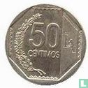 Peru 50 céntimos 2003 - Image 2