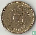 Finlande 10 penniä 1964 - Image 2