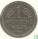 Allemagne 1 mark 1966 (J) - Image 1