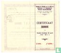 Nederlandsch-Zuid-Afrikaansche Diamantmijn-Maatschappij, Certificaat van 100 Aandelen van f 12,=, 1895 - Afbeelding 2
