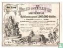 Paleis voor Volksvlijt te Amsterdam, Aandeel f2,50 in geldleening, 1869 - Afbeelding 1