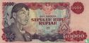 Indonesia 10,000 Rupiah 1968 - Image 1