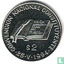 Argentinië 2 pesos 1994 (nikkel) "National Constitution Convention" - Afbeelding 1