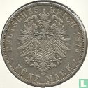 Bavaria 5 mark 1875 - Image 1