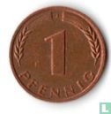 Allemagne 1 pfennig 1967 (J) - Image 2