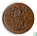 Belgium 50 centimes 1963 (NLD) - Image 1