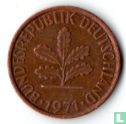 Duitsland 2 pfennig 1971 (F) - Afbeelding 1