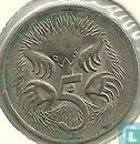 Australie 5 cents 1975 - Image 2