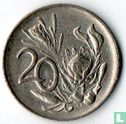 Afrique du Sud 20 cents 1985 - Image 2