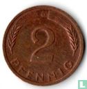 Duitsland 2 pfennig 1972 (D) - Afbeelding 2