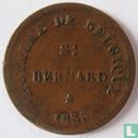 België 1 centime 1833 Monnaie Fictive, Hermiksem - Afbeelding 3
