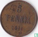 Finland 5 penniä 1911 - Afbeelding 1