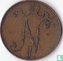 Finlande 5 penniä 1911 - Image 2