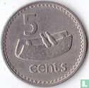 Fidji 5 cents 1980 - Image 2