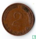 Allemagne 2 pfennig 1972 (J) - Image 2