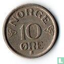 Norwegen 10 Øre 1951 (ohne Loch) - Bild 2
