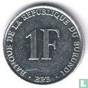 Burundi 1 franc 1990 - Image 2