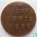 Niederländisch-Ostindien ½ Stuiver 1826 (Typ 2) - Bild 1