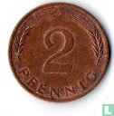 Duitsland 2 pfennig 1982 (G) - Afbeelding 2