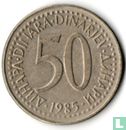 Yugoslavia 50 dinara 1985 - Image 1