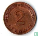 Allemagne 2 pfennig 1982 (D) - Image 2