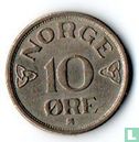 Norwegen 10 Øre 1954 - Bild 2