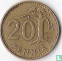 Finland 20 penniä 1964 - Image 2