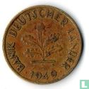 Deutschland 10 Pfennig 1949 J (J groß) - Bild 1