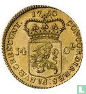 West-Friesland 14 gulden 1750 - Afbeelding 1